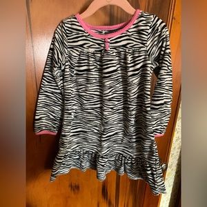 2-3 years old Dress , Zebra design